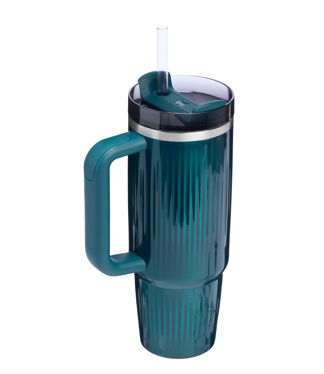 STANLEY QUENCHER H2.0 TUMBLER 2色セット 3 Stanley Quencher H2.0 Tumbler with Handle and Straw 40 oz