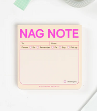 Load image into Gallery viewer, Nag Note Fresh Look