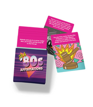 Load image into Gallery viewer, Affirmations From The Decades Totally 80s Affirmations