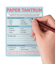 Load image into Gallery viewer, Paper Tantrum