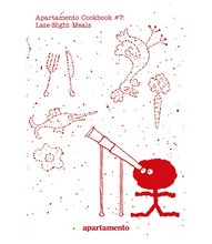 Load image into Gallery viewer, Cookbook 7 Late Night Meals Drawings by Benoit Francois