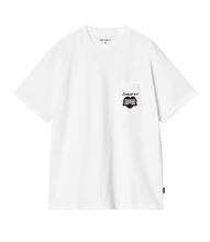 Load image into Gallery viewer, S/S Heart Train Pocket T-Shirt