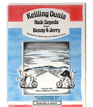 Load image into Gallery viewer, Binatang Press Keliling Dunia Bersepeda Bersama Benny & Jerry Diego & Marlies