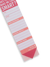 Load image into Gallery viewer, Look Smart Paper Notepad