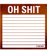 Load image into Gallery viewer, Oh Shit Sticky Note