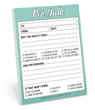 Load image into Gallery viewer, Pep Talk Paper Notepad