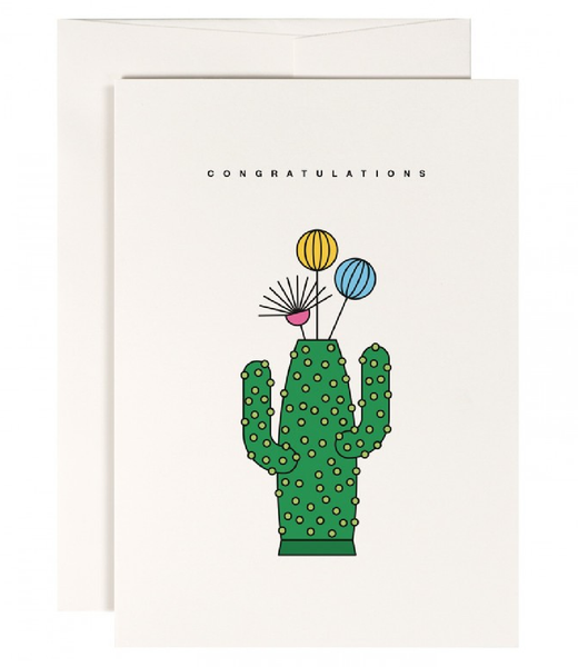 Cactus Vase Card