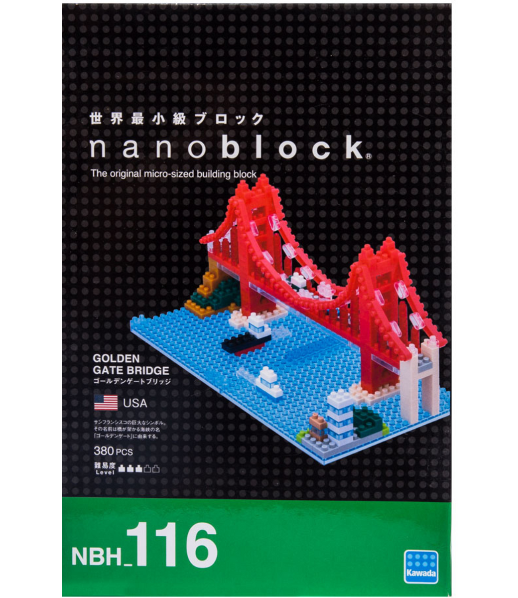 Nanoblock Golden Gate Bridge – Art&science