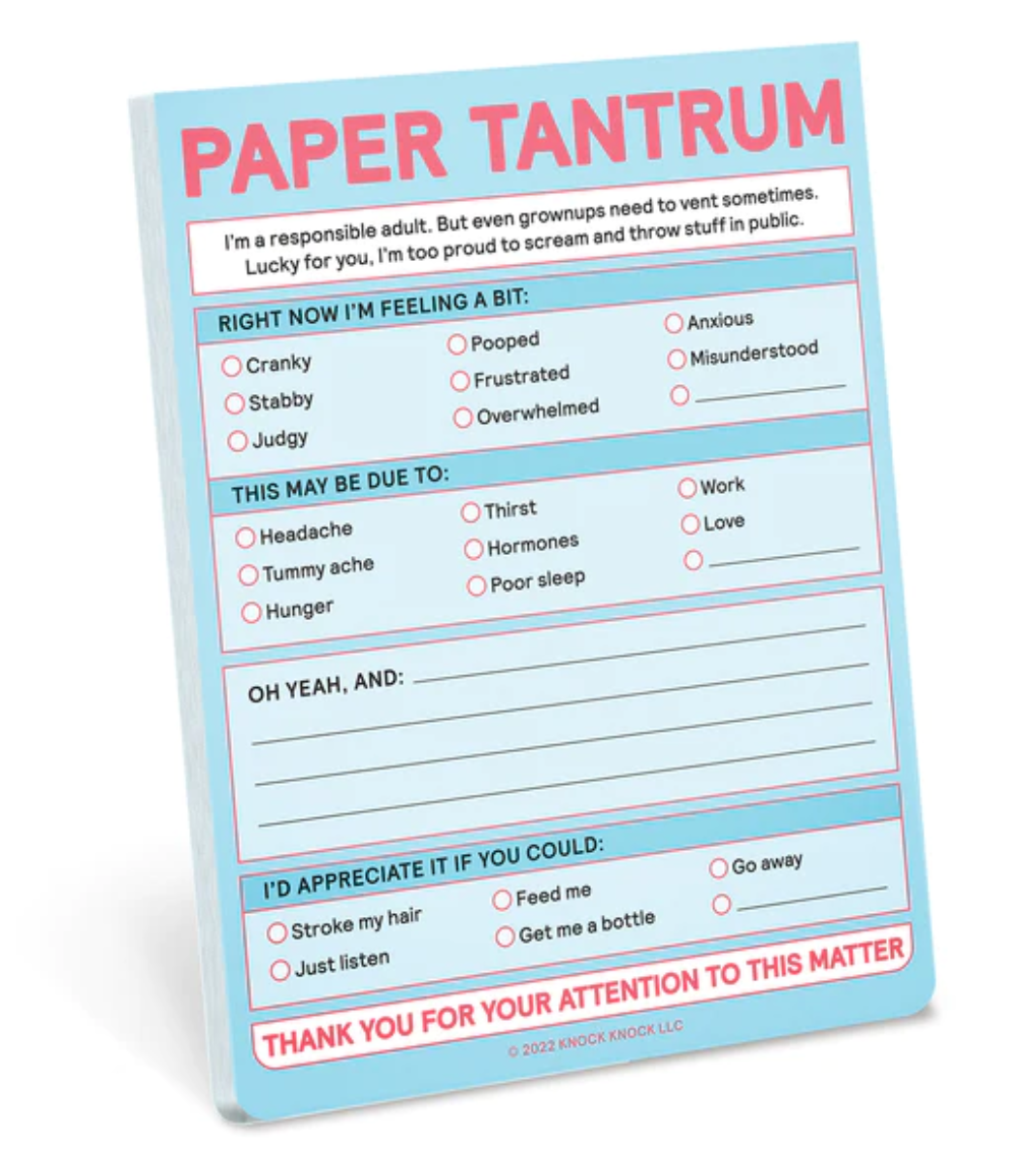 Knock Knock PAPER TANTRUM Art Amp Science