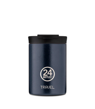 Load image into Gallery viewer, 24Bottles Travel Tumbler Deep Blue 350mL
