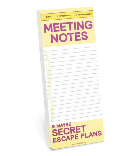 MEETING NOTES