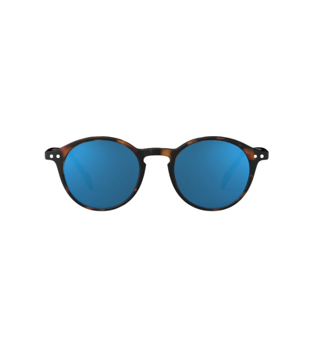 Reflective shop tortoise sunglasses