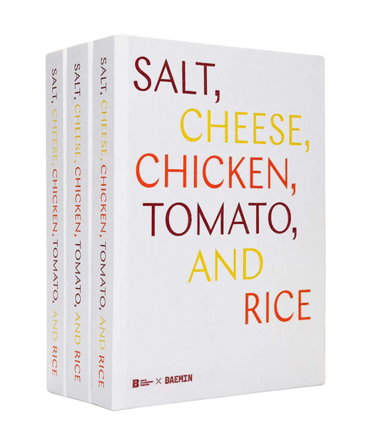 Art Book - Salt, Cheese, Chicken, Tomato, and Rice