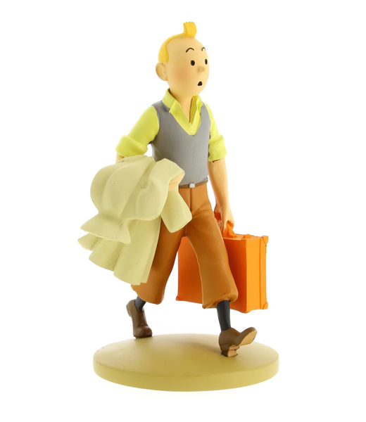 Figurine Resin: Tintin On The Road