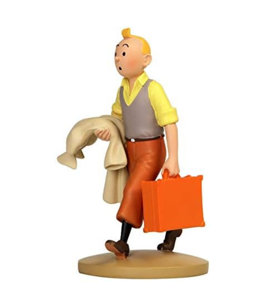 Figurine Resin: Tintin On The Road