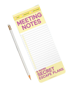 MEETING NOTES