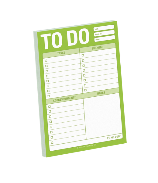Great Big Sticky To Do Adhesive Paper Notepad