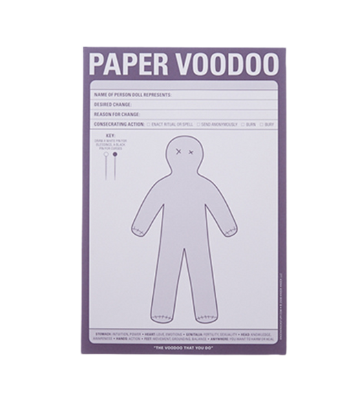 Paper Voodoo Paper Notepad