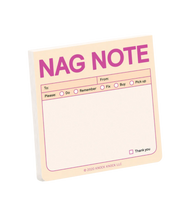 Load image into Gallery viewer, Nag Note Fresh Look
