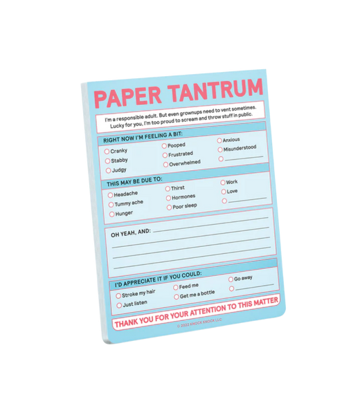 Paper Tantrum