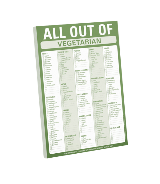 All Out of Vegetarian