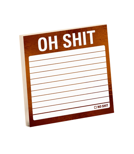 Oh Shit Sticky Note