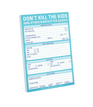 Load image into Gallery viewer, Don&#39;t Kill The Kids Refresh Paper Notepad
