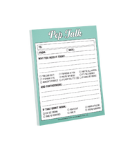 Load image into Gallery viewer, Pep Talk Paper Notepad
