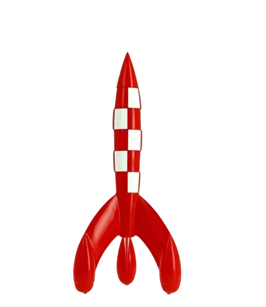 Resin Collectible Rocket 30 cm