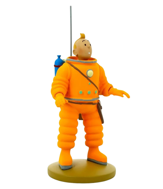Figurine Resin: Tintin Cosmonaut