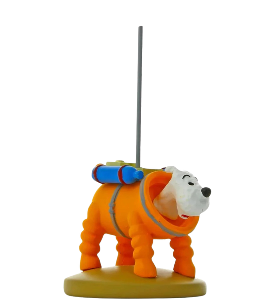 Figurine Resin: Snowy Cosmonaut