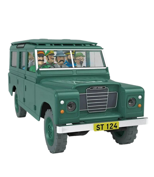 Tintin Cars 57 - The Land Rover of Trenxcoatl (1/24 Scale)