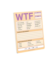 Load image into Gallery viewer, WTF Nifty Note Pad
