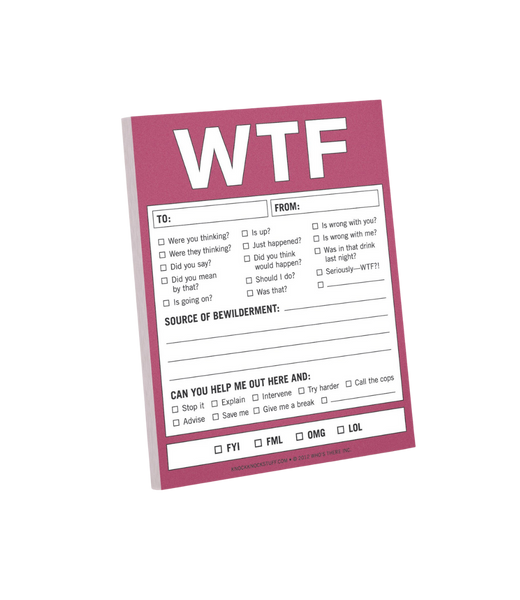 Wtf Paper Notepad