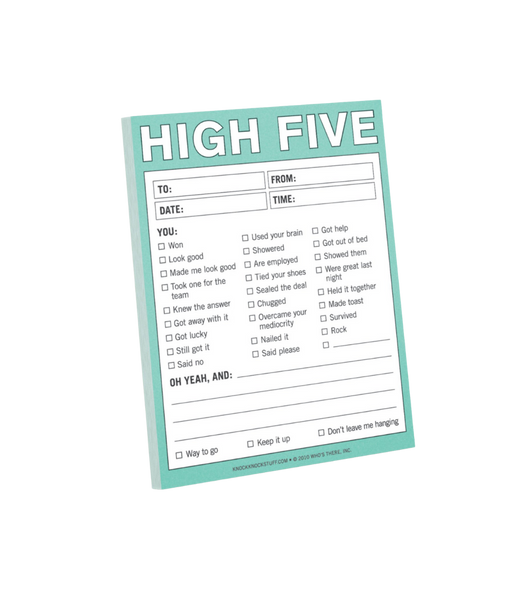 High-Five Paper Notepad