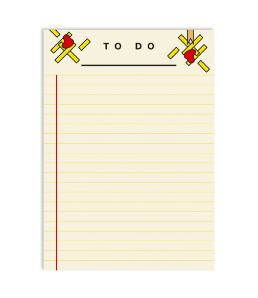 Lunch Break   Notepad A6