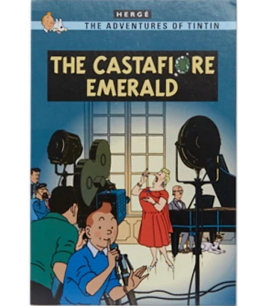 Tintin POSTCARD COVER: Castafiore Emerald