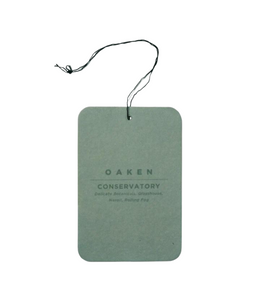 OAKEN LAB Scent Tag - Conservatory