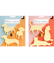 Load image into Gallery viewer, Luckies CATS CAT N DOG STICKY NOTES
