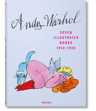 Load image into Gallery viewer, Taschen ANDY WARHOL SEVEN ILLUSTRATED BOOKS 1952-1959 NEW EDITION
