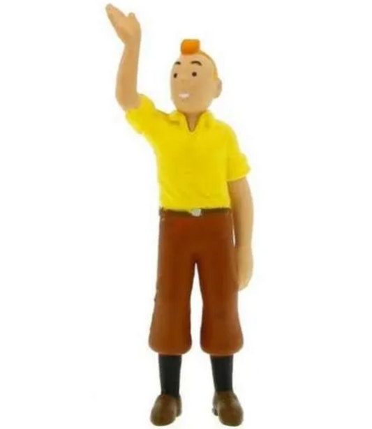 PVC FIGURINE TINTIN WELCOME SMALL
