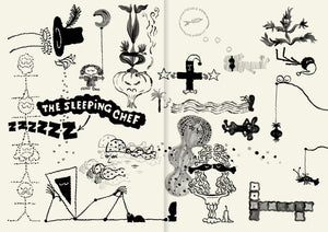 APARTAMENTO COOKBOOK 7 LATE NIGHT MEALS DRAWINGS BY BENOIT FRANCOIS