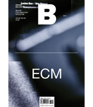 Load image into Gallery viewer, Magazine cover with 'B' logo and 'ECM' text on a dark background
