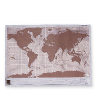 Load image into Gallery viewer, Luckies Scratch Map Rose Gold
