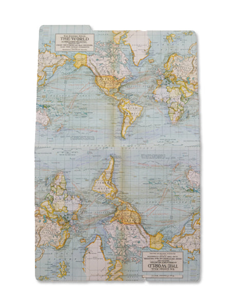 World Map File Folders 12 In Set – Art&Science