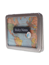 Load image into Gallery viewer, Cavallini Vintage Map Sticky Notes Asstd
