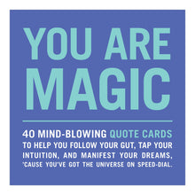Load image into Gallery viewer, Knock Knock YOU ARE MAGIC PRINTED PAPER CARDS
