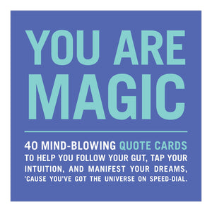 Knock Knock YOU ARE MAGIC PRINTED PAPER CARDS