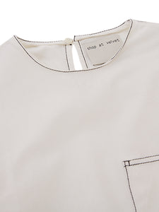 Shopatvelvet Recto blouse white