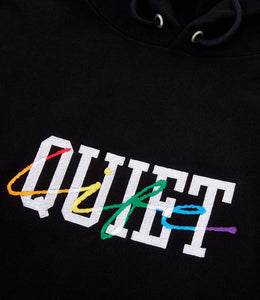 The Quiet Life Overlap Embroidery Champ Reverse Weave Hood